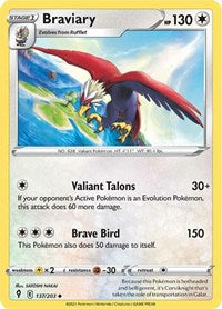 Braviary - SWSH07: Evolving Skies - 137/203