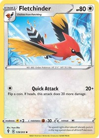 Fletchinder - SWSH07: Evolving Skies - 139/203