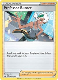 Professor Burnet - SWSH167 - SWSH: Sword & Shield Promo Cards - SWSH167