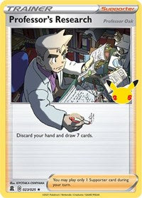 Professor's Research [Professor Oak] - Celebrations - 023/025