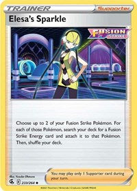 Elesa's Sparkle - SWSH08: Fusion Strike - 233/264