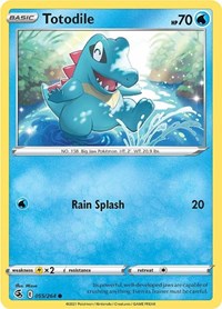 Totodile - SWSH08: Fusion Strike - 055/264