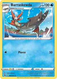 Barraskewda - SWSH08: Fusion Strike - 083/264