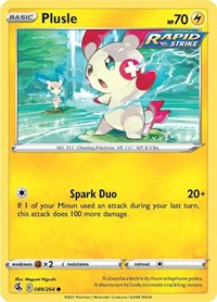 Plusle - SWSH08: Fusion Strike - 089/264