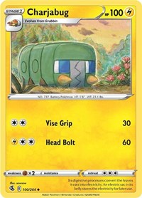 Charjabug - SWSH08: Fusion Strike - 100/264