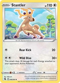 Stantler - SWSH08: Fusion Strike - 208/264