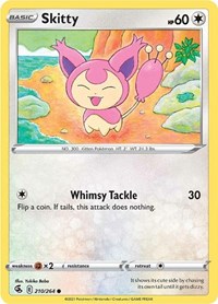 Skitty - SWSH08: Fusion Strike - 210/264