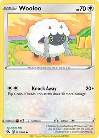 Wooloo (222) - SWSH08: Fusion Strike - 222/264