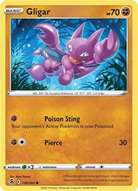 Gligar - SWSH08: Fusion Strike - 140/264
