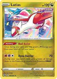 Latias - SWSH08: Fusion Strike - 193/264