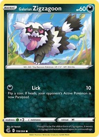 Galarian Zigzagoon - SWSH08: Fusion Strike - 159/264