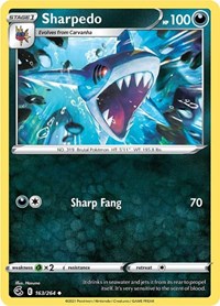 Sharpedo - SWSH08: Fusion Strike - 163/264