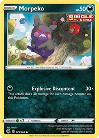 Morpeko (179) - SWSH08: Fusion Strike - 179/264
