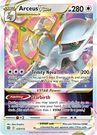 Arceus VSTAR - SWSH09: Brilliant Stars - 123/172