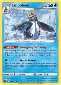 Empoleon - SWSH09: Brilliant Stars - 037/172