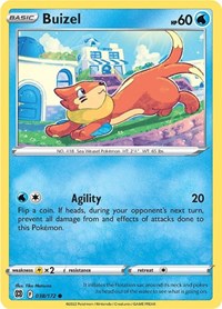 Buizel - SWSH09: Brilliant Stars - 038/172