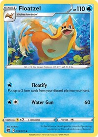 Floatzel - SWSH09: Brilliant Stars - 039/172