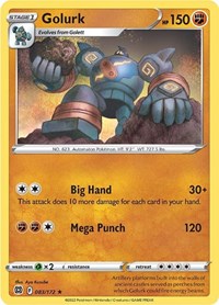 Golurk - SWSH09: Brilliant Stars - 083/172