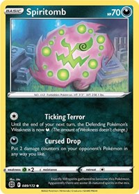 Spiritomb - SWSH09: Brilliant Stars - 089/172