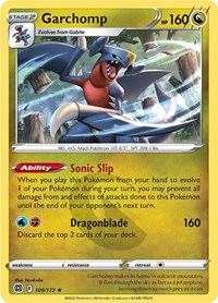 Garchomp - SWSH09: Brilliant Stars - 109/172