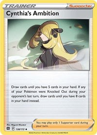 Cynthia's Ambition - SWSH09: Brilliant Stars - 138/172