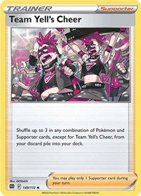 Team Yell's Cheer - SWSH09: Brilliant Stars - 149/172