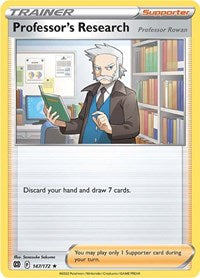 Professor's Research [Professor Rowan] - 147/172 (Non-Holo) - Deck Exclusives - 147/172