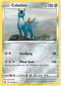 Cobalion - 114/198 - Deck Exclusives - 114/198