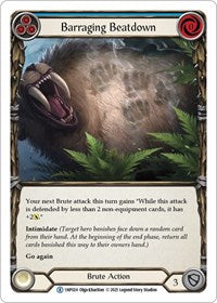 Barraging Beatdown (Blue) - History Pack Vol.1 - 1HP024