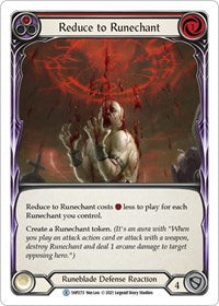 Reduce to Runechant (Red) - History Pack Vol.1 - 1HP273
