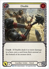 Disable (Yellow) - History Pack Vol.1 - 1HP056