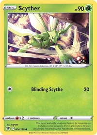 Scyther (004) - SWSH10: Astral Radiance - 004/189
