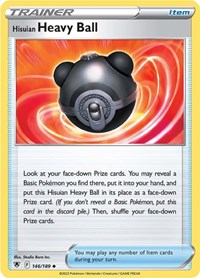 Hisuian Heavy Ball - SWSH10: Astral Radiance - 146/189