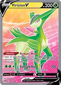 Virizion V (Full Art) - SWSH10: Astral Radiance - 164/189