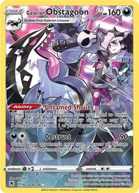 Galarian Obstagoon - SWSH10: Astral Radiance Trainer Gallery - TG10/TG30