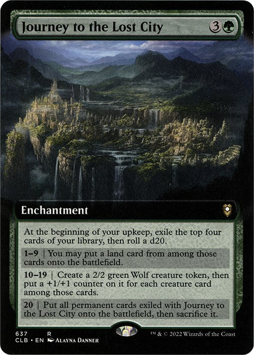 Journey to the Lost City (Extended Art)