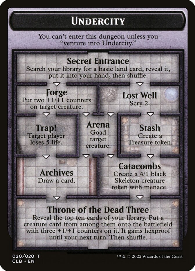 The Initiative // Undercity Double-Sided Token