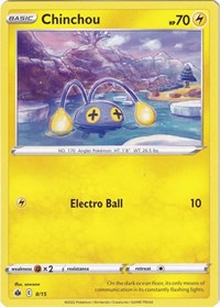 Chinchou - 8/15 - McDonald's Promos 2022 - 008/015