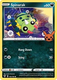 Spinarak - Trick or Trade BOOster Bundle - 102/189