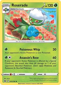 Roserade - SWSH11: Lost Origin - 015/196