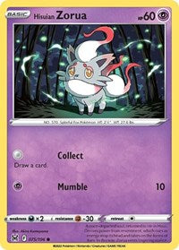 Hisuian Zorua - SWSH11: Lost Origin - 075/196