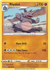 Rhydon - SWSH11: Lost Origin - 090/196