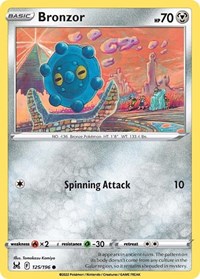 Bronzor - SWSH11: Lost Origin - 125/196