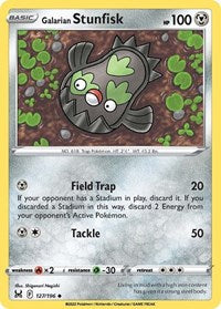 Galarian Stunfisk - SWSH11: Lost Origin - 127/196