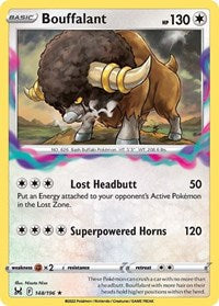 Bouffalant - SWSH11: Lost Origin - 148/196