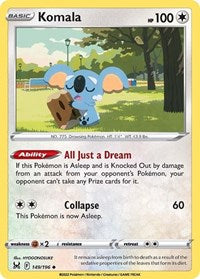 Komala - SWSH11: Lost Origin - 149/196