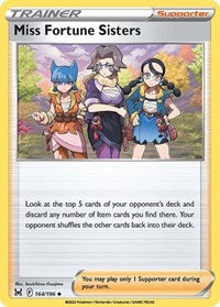 Miss Fortune Sisters - SWSH11: Lost Origin - 164/196