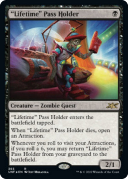 "Lifetime" Pass Holder