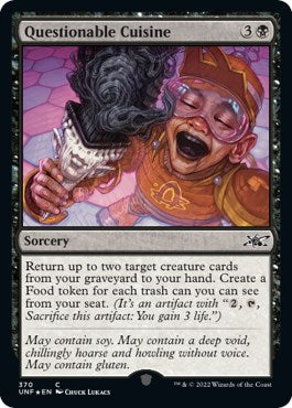 Questionable Cuisine (Galaxy Foil)
