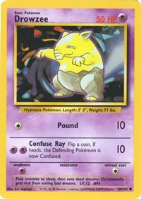 Drowzee - Base Set - 049/102